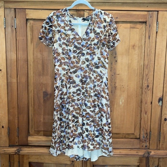 Derek Lam 100% Silk midi dress Sz. 6 - Picture 1 of 16